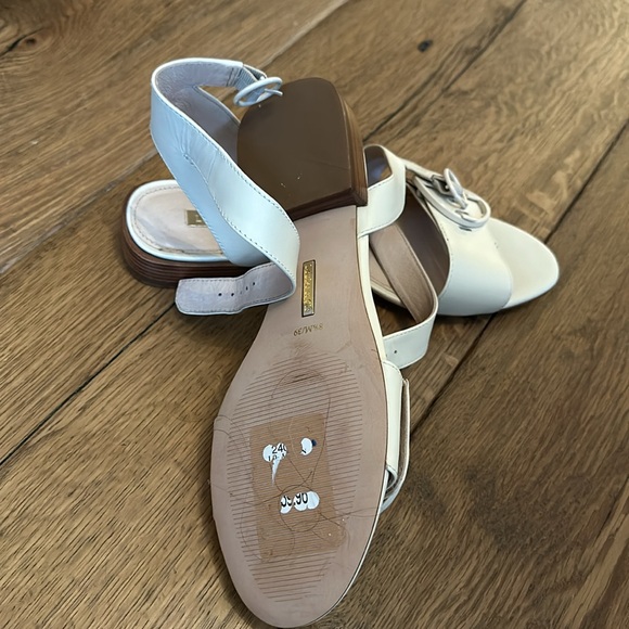 Louise et Cie size 39 bone color sandals - Picture 3 of 5